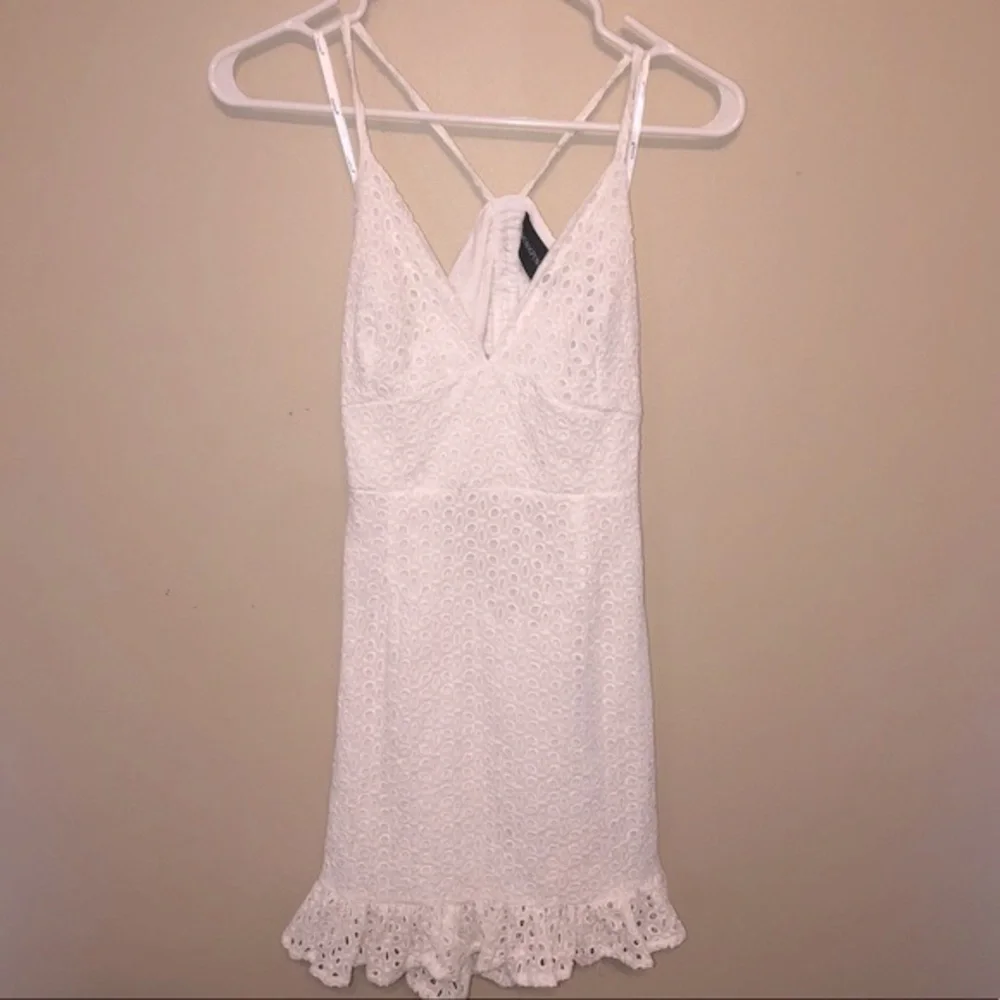 REVOLVE MINKPINK Juliana Anglaise Eyelet Mini Dress - Picture 3 of 8